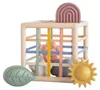 Mushie Formensortierer - Elastic - Multi Color Produktbild-Vorschau 1
