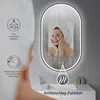 HOKO Badspiegel LED Antibeschlag Wandspiegel Oval+LED Produktbild-Vorschau 15