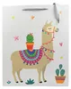 Geschenktüte Lama Alpaka Motiv - Große Papiertüte 26x32cm Produktbild-Vorschau 1