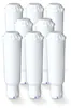 A group of white water filter cartridges arranged in rows against a white background. Produktbild-Vorschau