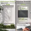 Wabenplissee Klemmfix ohne Bohren Thermo Plissee verspannt Produktbild-Vorschau 6