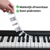 Siliconen Piano Stickers Afneembaar - 88 Toetsen - Keyboard Productafbeelding-voorbeeld 9