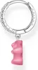 Thomas Sabo CR726-052-9 Silberne Einzel-Creole mit pinkem Produktbild-Vorschau 2