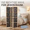 Homestyle4u Paravent Raumteiler 3 teilig Holz Trennwand Produktbild-Vorschau 3