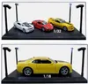 Modellauto Vitrine schwarz 1:18 - 1:32 LED 4x Beleuchtet Produktbild-Vorschau 2