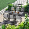 Yaheetech 4er Set Gartenstuhl klappbarer Terrassenstuhl mit Produktbild-Vorschau 2