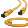 hb-digital 1m CAT 8.1 Patchkabel flach RJ45 Netzwerkkabel Produktbild-Vorschau 2