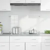 vidaXL Dos de cuisine Transparent 90 x 50 cm Verre trempé Voir les images du produit 3