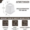 JustValue Meubelverhoger set - Verhoogt met 13 cm - Max. Productafbeelding-voorbeeld 6