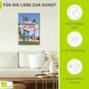 ARTland Leinwandbild LAS VEGAS Schild Größe: 60x90 cm Produktbild-Vorschau 2