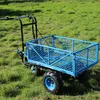 Elektrische Schubkarre mit flacher Gittermulde bis 230 kg Produktbild-Vorschau 2