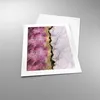 Poster - Poster ohne Rahmen - Rosa golden Hintergrund - Produktbild-Vorschau 3