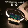 LED Nachttischlampe mit Ladefunktion, 10W Wireless Charger Produktbild-Vorschau 3