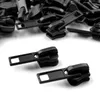 10 Zipper für Profil-Reißverschlüsse m. 5mm Profilschiene schwarz Produktbild-Vorschau
