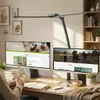 Lampada da scrivania a led dimmerabile a doppia testa, 24W Anteprima dell’immagine prodotto 8