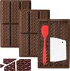 3 Stück Schokoladenform Silikon Tief Set, Dubai Schokolade Produktbild-Vorschau 1