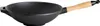 Wok aus Gusseisen m. Holzgriff Ø 30 cm Produktbild-Vorschau 1
