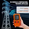 VEVOR 3-v-1 EMF meter, 5 Hz-6 GHz, prenosný dobíjateľný Náhľad obrázku produktu 3