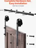 SucceBuy ferramenta per porte scorrevoli 150 kg, binario da Anteprima dell’immagine prodotto 5