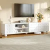 Mobile TV, dimensioni 200x40x44 cm, con 3 ante, design Anteprima dell’immagine prodotto 5