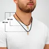 SERASAR | Pánský Prémiový Kožený Náhrdelník [Arrow] z Náhled obrázku produktu 4