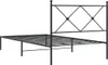 VidaXL 376497, Czarny, 105 cm, 2,07 m, 90,5 cm, 1000 x 2000 Podgląd zdjęcia produktu 6