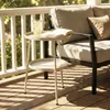 Outsunny Beistelltisch Ø36 cm Balkontisch aus Metall Produktbild-Vorschau 7