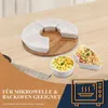 Snack Platte Snacktablett Drehbares Dip-Set Snack-Teller Produktbild-Vorschau 5