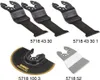 DeWALT DT20715-QZ 5-tlg. Multi Tool Zubehör Set Produktbild-Vorschau 9