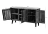 MASSIVMOEBEL24 Sideboard Altholz 150x45x86 mehrfarbig Produktbild-Vorschau 8
