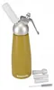 Slagroomspuit 250 ml aluminium – Geel, met 3 spuitmondjes Productafbeelding-voorbeeld 3