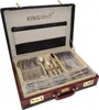 An open suitcase filled with cutlery. Produktbild-Vorschau