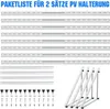 4x Supporto fotovoltaico 114 cm Fissaggio per pannelli Anteprima dell’immagine prodotto 5