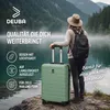 DEUBA TRAVEL Koffer Set 3tlg Hartschalenkoffer Mint Produktbild-Vorschau 9