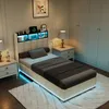 INONEFT Gestoffeerd bed 90x200 cm met USB-poort, Productafbeelding-voorbeeld 6
