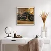 Gerahmtes Poster - Rahmen in heller Eiche - Motorrad Motor Produktbild-Vorschau 6