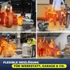 Ventilateur de chauffage au gaz MASKO® avec tuyau de gaz et Voir les images du produit 5