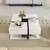 OKWISH Table Basse Carrée avec Espace de Rangement Sous Voir les images du produit 6