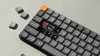 Keychron K3 Max grau/orange DE-Layout Gateron Low Profile Produktbild-Vorschau 4