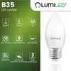 LUMILED 6 Stück B35 E27 Fassung LED Lampe 8W (ersetzt 60W) Produktbild-Vorschau 2