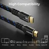 deleyCON 2m Flaches 8K HDMI 2.1 Kabel 48Gbps Ultra High Produktbild-Vorschau 5
