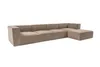 Hanah Home, Sora (L1-O1-O1-1R-POUFFE ) - Cappucino, Anteprima dell’immagine prodotto 6