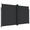 vidaXL Boční výsuvná markýza černá 200x1200 cm Náhled obrázku produktu 1