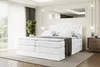 ALTDECOR Boxspringbett mit 2 Matratzen und Topper - 200x200 Produktbild-Vorschau 1