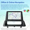 Carplay Autoradio Mit Rückfahrkamera Für Renault Clio 3 Produktbild-Vorschau 8