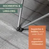 Vorzeltteppich dunkelgrau 250x500 cm [300g/m² PP] Produktbild-Vorschau 4