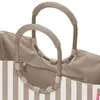 Reisenthel loopshopper L, Beige, Weiß, Polyester, Produktbild-Vorschau 3