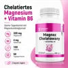 Magnesium Bisglycinat Chelat 1600 mg 100 Kapseln B6 Produktbild-Vorschau 2