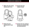 MASTER LOCK Tragbarer Mini-Schlüsseltresor [XS] [mit Bügel] Produktbild-Vorschau 7