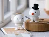 Hoptimist Snowman S white 7,8cm Produktbild-Vorschau 3
